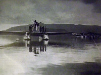 The Atlantic squadron moored in Orbetello